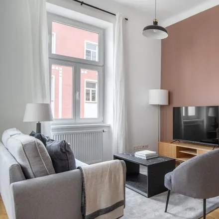 Rent this 2 bed apartment on kMS Leibnizgasse in Leibnizgasse 33, 1100 Vienna