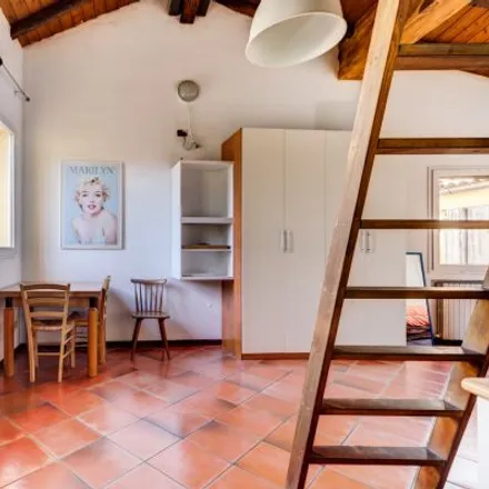 Rent this studio apartment on Via Nosadella 25a in 40123 Bologna BO, Italy