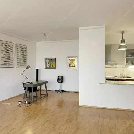 Rent this 3 bed apartment on AKH abroncs in Budapest, Árpád fejedelem útja