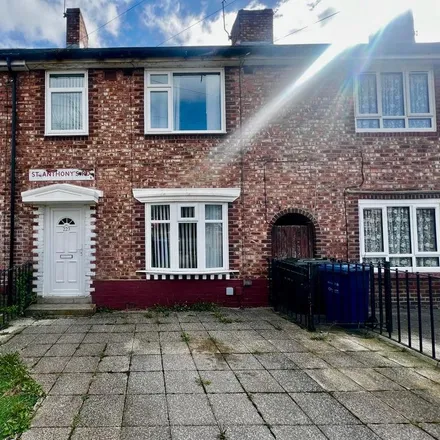 Rent this 3 bed house on St Anthony's Road in Newcastle upon Tyne, NE6 2NN