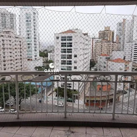 Rent this 3 bed apartment on Avenida Almirante Saldanha da Gama in Ponta da Praia, Santos - SP