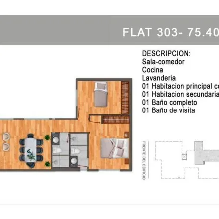Buy this 2 bed apartment on Novart Dent in Avenida Alfredo Benavides, Santiago de Surco