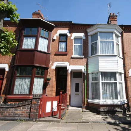 Rent this 3 bed townhouse on Harrow Stores in Harrow Road, Leicester