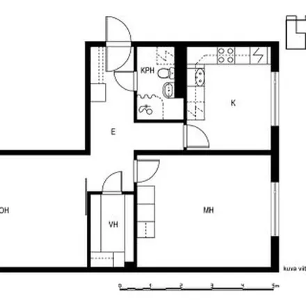 Rent this 2 bed apartment on Saksalankatu in 15100 Lahti, Finland