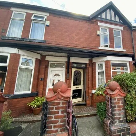 Rent this 3 bed townhouse on 19 Monica Grove in Manchester, M19 2BQ