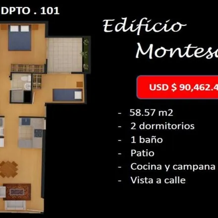 Buy this 2 bed apartment on Montesquieu in Surquillo, Lima Metropolitan Area 15038