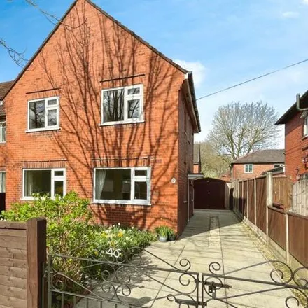 Buy this 3 bed house on 46 Garswood Road in Manchester, M14 7LL