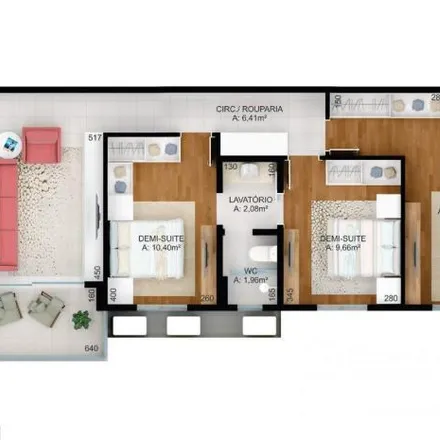 Buy this 3 bed apartment on Rua Felipe Camarão 271 in Anita Garibaldi, Joinville - SC