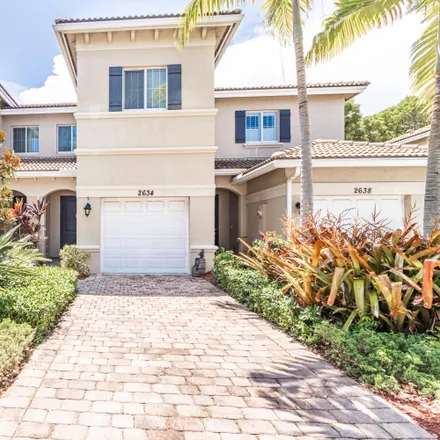 Rent this 3 bed townhouse on 2599 Webb Avenue in Delray Beach, FL 33444