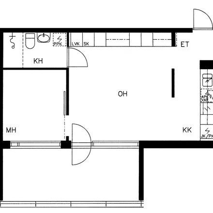 Rent this 2 bed apartment on Nelikkotie 8 in 02230 Espoo, Finland