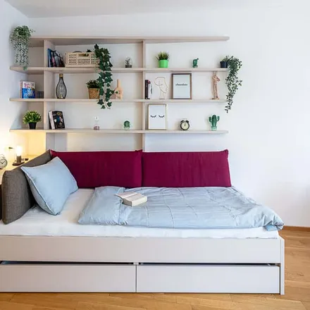 Rent this 1 bed apartment on Milestone Student Living in Perspektivstraße, 1020 Vienna