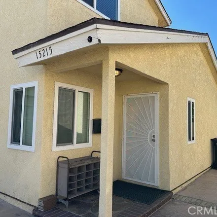 Rent this 3 bed townhouse on 15215 Avis Ave in California, 90260