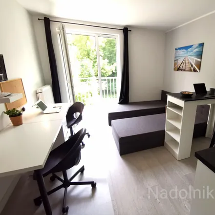 Rent this studio apartment on Nadolnik 8 in 61-012 Poznan, Poland