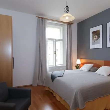 Rent this 3 bed apartment on Sázavská 915/6 in 120 00 Prague, Czechia
