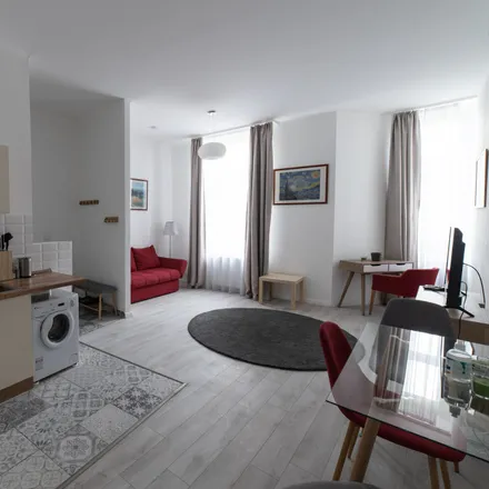 Rent this 1 bed apartment on Budapest in Üllői út 59, 1091