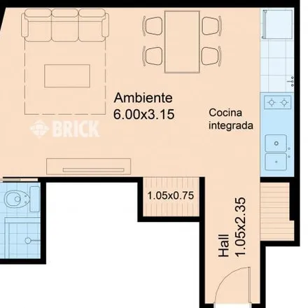 Rent this studio apartment on Agüero 2260 in Recoleta, C1425 BGE Buenos Aires