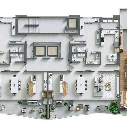 Buy this 4 bed apartment on Rua Presidente Getúlio Vargas in Pacaembú, Cascavel - PR