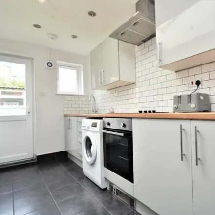 Rent this 1 bed townhouse on Olive Green Motors in 37 Liss Road, Portsmouth