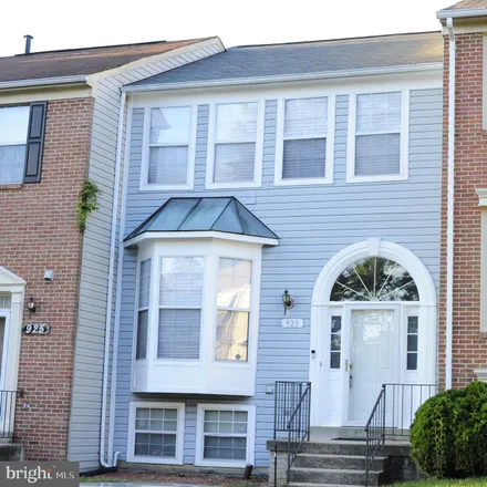 Buy this 3 bed townhouse on 923 Lake Overlook Drive in Bowie, MD 20721