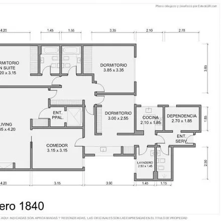 Buy this 3 bed apartment on 3 de Febrero 1853 in Belgrano, C1426 ABB Buenos Aires