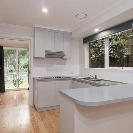 Rent this 3 bed apartment on 19 Tarwin Drive in Croydon Hills VIC 3136, Australia