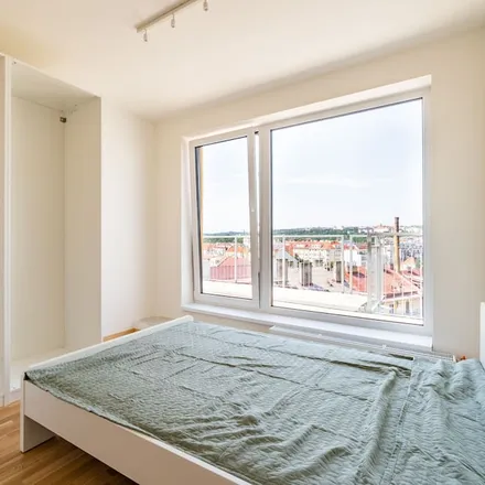 Rent this 1 bed apartment on U Meteoru ev.676/8 in 180 00 Prague, Czechia