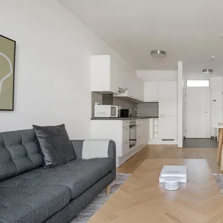 Rent this 1 bed apartment on Erdbergstraße 216A/1 in 1030 Vienna, Austria