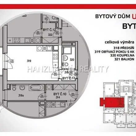 Rent this 1 bed apartment on Karla Ⅳ. 103/4 in 370 01 České Budějovice, Czechia