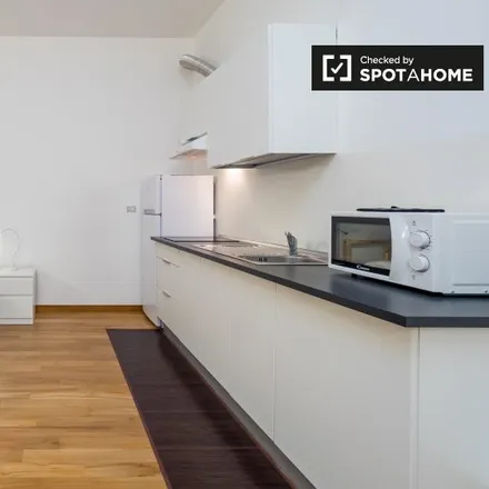 Rent this studio apartment on Fratelli Facchi in Via Leningrado 8, 20161 Milan MI