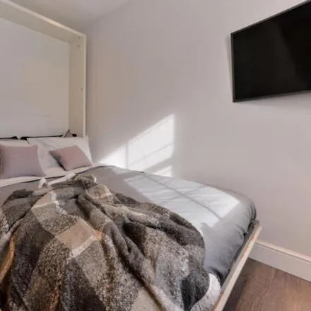 Rent this studio apartment on Dene Mansions in Kingdon Road, London