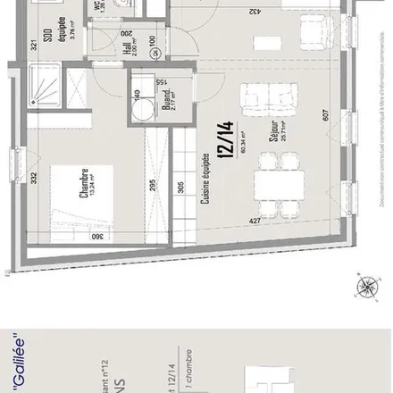 Image 1 - Chemin du Versant, 7000 Mons, Belgium - Apartment for rent