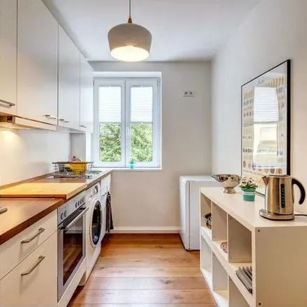 Rent this 1 bed apartment on Rue de Flandre - Vlaamsesteenweg 26 in 1000 Brussels, Belgium