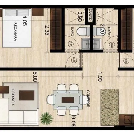 Buy this 2 bed apartment on Azul Turquesa in Avenida Morelos Sur, Las Palmas