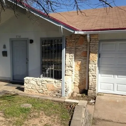 Rent this studio apartment on 1710 Ledgewood Drive in Austin, TX 78758