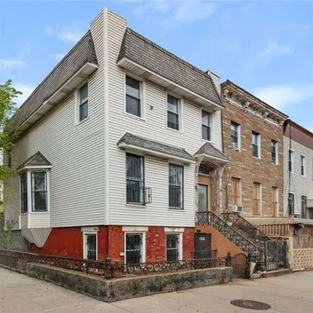 Buy this 3 bed house on 841 Willoughby Avenue in New York, NY 11221