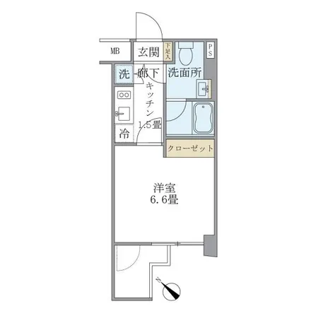 Image 2 - unnamed road, Kiba 3-chome, Koto, 135-0041, Japan - Apartment for rent