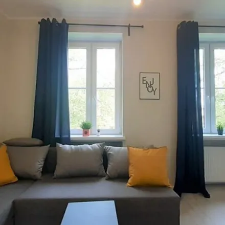 Rent this 1 bed apartment on Królowej Jadwigi in 41-302 Dąbrowa Górnicza, Poland