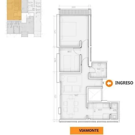 Buy this 2 bed apartment on Viamonte 663 in República de la Sexta, Rosario