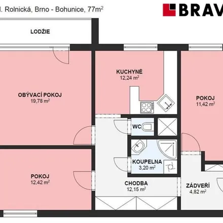 Image 2 - Rolnická ev.642, 625 00 Brno, Czechia - Apartment for rent