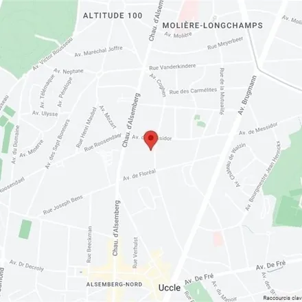 Rent this 2 bed apartment on Avenue Coghen - Coghenlaan 111 in 1180 Uccle - Ukkel, Belgium