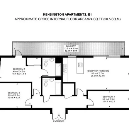 Image 3 - New Evershed House, Old Castle Street, Spitalfields, London, E1 7AJ, United Kingdom - Apartment for rent