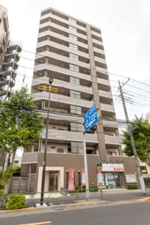 Rent this 1 bed apartment on ローソン　武蔵野中町二丁目店 in Inokashira-dori, Nakacho 2-chome