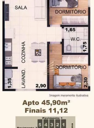 Buy this 2 bed apartment on Rua Piúma in Cocaia, Guarulhos - SP