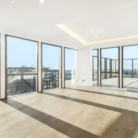 Rent this 3 bed apartment on Carnation Way in Nine Elms, London