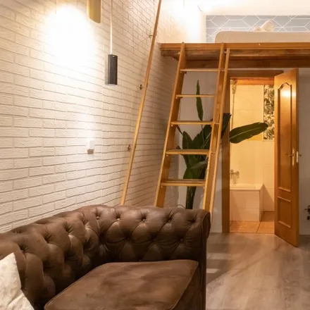 Rent this 1 bed apartment on Madrid in El rincón de hercules, Calle de Miguel Servet