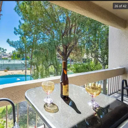 Rent this 2 bed condo on 35200 Cathedral Canyon Drive