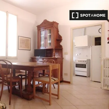 Rent this 1 bed apartment on Via Guglielmo Oberdan 19/2 in 40126 Bologna BO, Italy