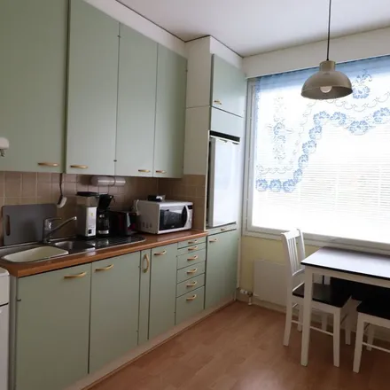 Rent this 1 bed apartment on Kainuunpuiston leikkipaikka in Tornihaukantie, 90250 Oulu