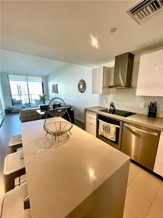 Rent this 1 bed condo on Canvas in 1630 Northeast 1st Avenue, Miami