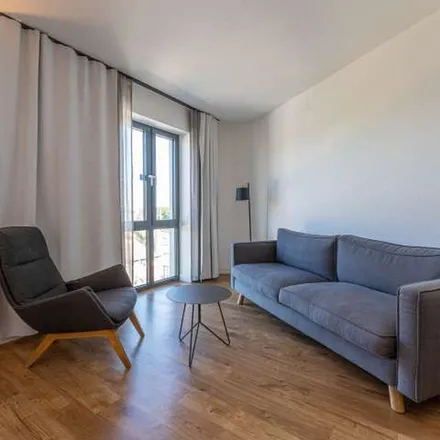 Rent this 1 bed apartment on Johann C. L. Hellwig Haus in Treskowallee 115, 10318 Berlin